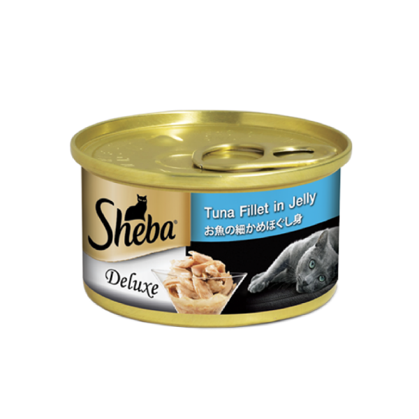 Sheba 貓罐頭 Tuna Fillet in jelly 啫喱白吞拿魚 85g