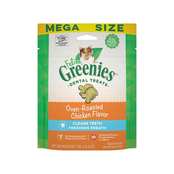 Greenies 貓貓潔齒餅 烤雞味 130g