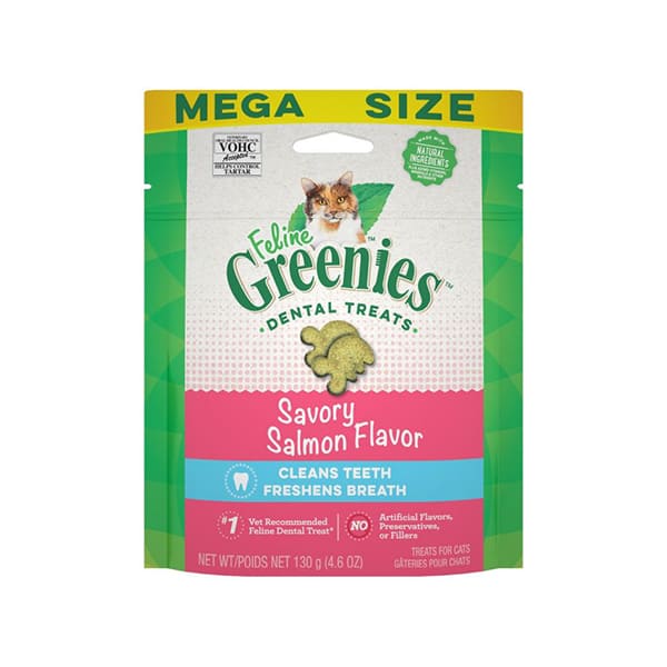 Greenies 貓貓潔齒餅 三文魚味 130g