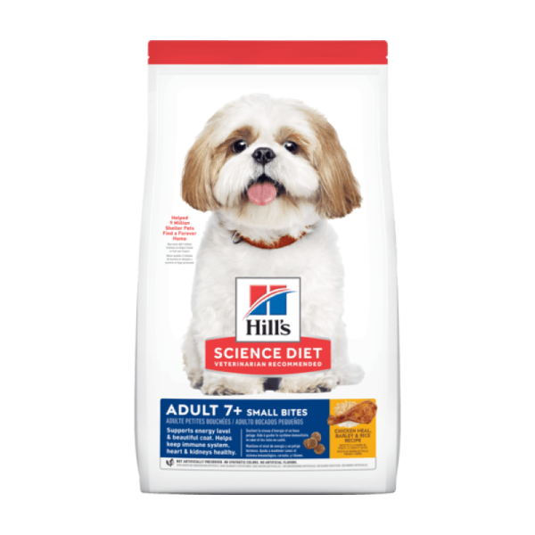 Hill's 希爾思 狗糧《日常系列》(高齡犬 7+配方) 細粒 2kg / 15lb