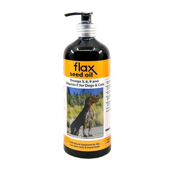 Fourflax®紐西蘭 天然亞麻籽油 (貓犬用) 500ml