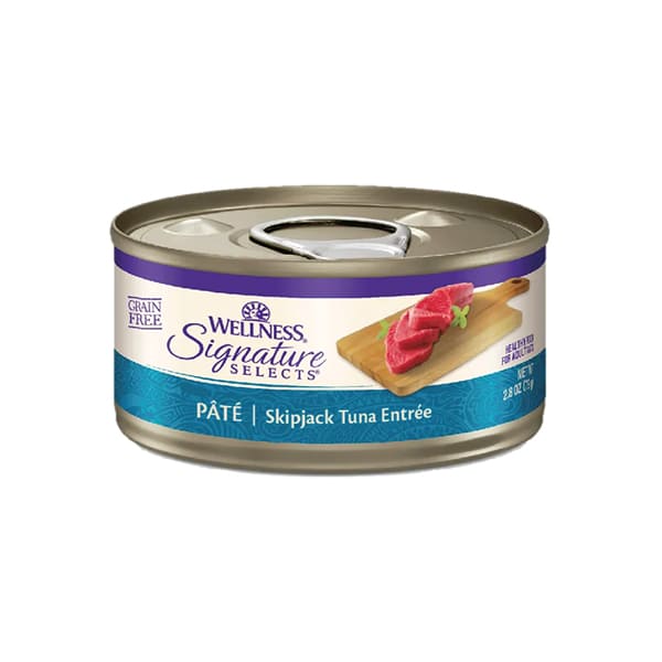 WELLNESS 《SIGNATURE SELECTS》pâté 貓罐頭 無穀物肉醬 吞拿魚 2.8 oz / 5.3 oz