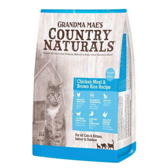 Grandma Mae's Country Naturals 貓糧 燕麥糙米 【泌尿系統友善配方】 鯡魚+雞肉 (全貓配方) 3lb / 6lb / 12lb