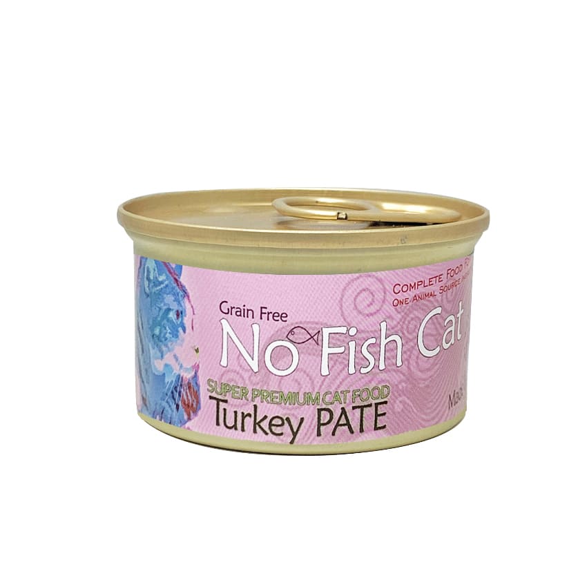 PetSay - No Fish Cat 貓罐頭 (單一蛋白) 無穀物 火雞肉醬 85g