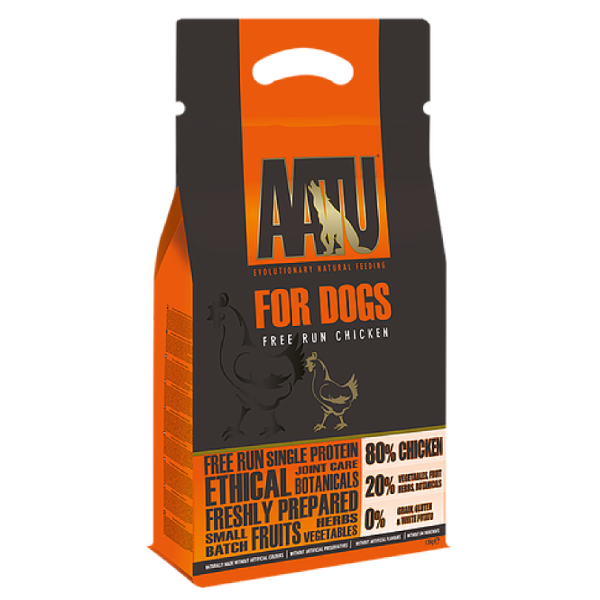 AATU 狗糧 80/20/0 自然放養雞肉 防敏天然糧 1.5 kg / 5 kg / 10 kg