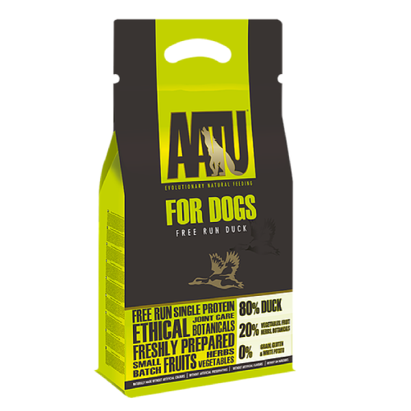 AATU 狗糧 80/20/0 自然放養鴨肉 防敏天然糧 1.5 kg / 5 kg / 10 kg