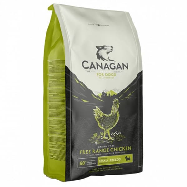 CANAGAN 原之選 狗糧 無穀物 走地雞 (全犬及小型犬配方) 小粒裝 2kg / 6kg