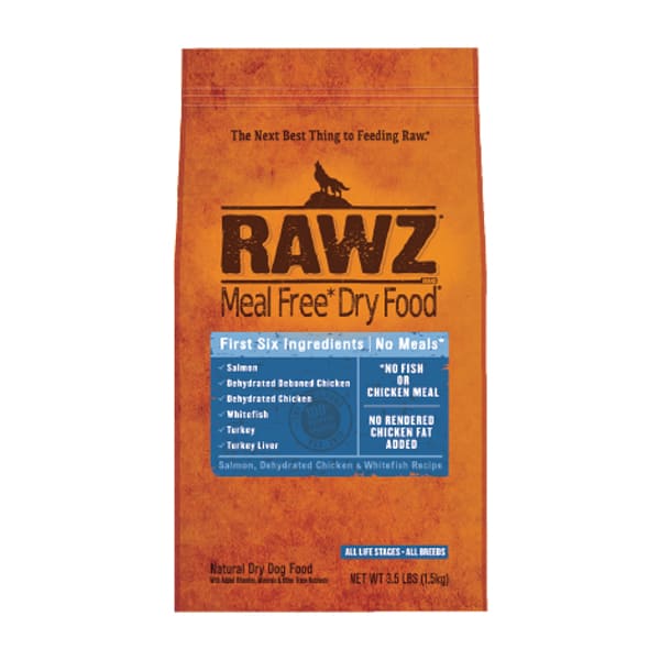 RAWZ 狗糧 三文魚、脱水雞肉及白魚 (全犬配方) 3.5 lb / 20 lb