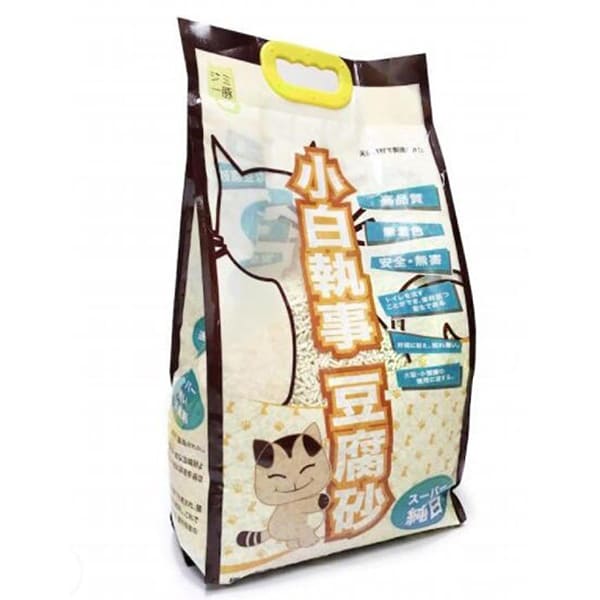 小白執事豆腐砂 純白 原味 (小白幼)(超極細1.5mm) 18L