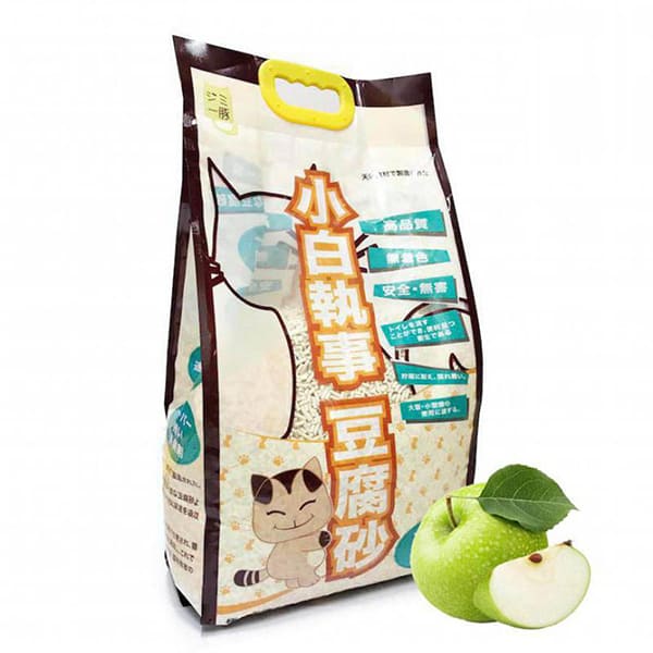小白執事豆腐砂 純白 青森蘋果味 (小白青) 18L