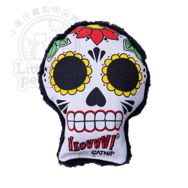 Yeowww! Catnip La-Cat-rina 有機貓草玩具 糖頭骨