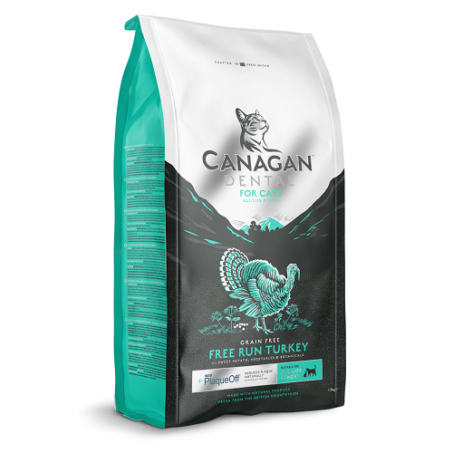 CANAGAN 原之選 貓糧 無穀物 健齒 火雞 (全貓配方) 1.5kg / 4kg