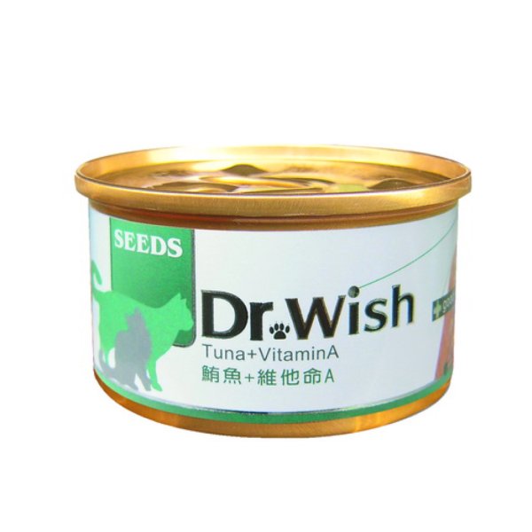 Seeds 貓罐頭 Dr Wish 營養慕絲-鮪魚+維他命A (視力健康維持,保護肝臟) 85g