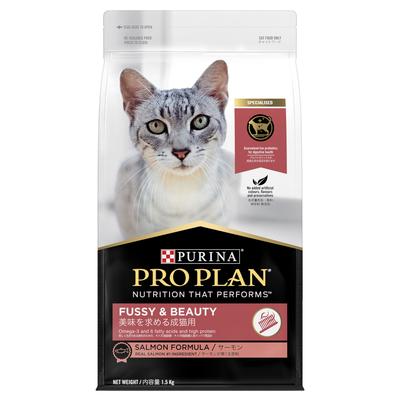 Purina Pro Plan 貓糧 【美毛亮麗】 三文魚 (成貓配方) 1.5kg