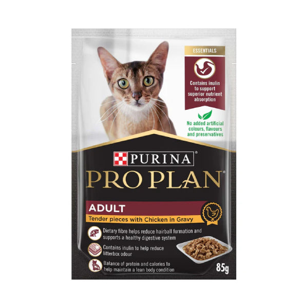 Purina Pro Plan 貓濕糧 醬汁 雞肉 (成貓配方) 85g