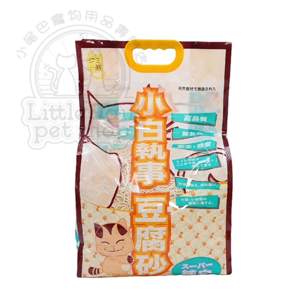 小白執事豆腐砂 純白 原味 (大白) 18L