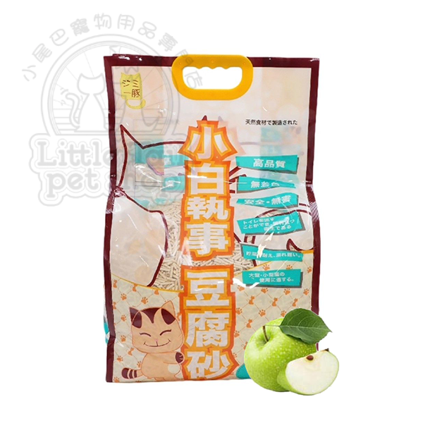 小白執事豆腐砂 純白 青森蘋果味 (小白青) 18L