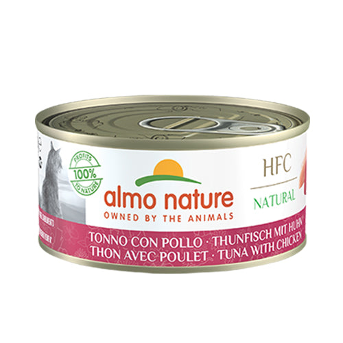 Almo Nature 貓罐頭 吞拿魚+雞肉 70g / 150g