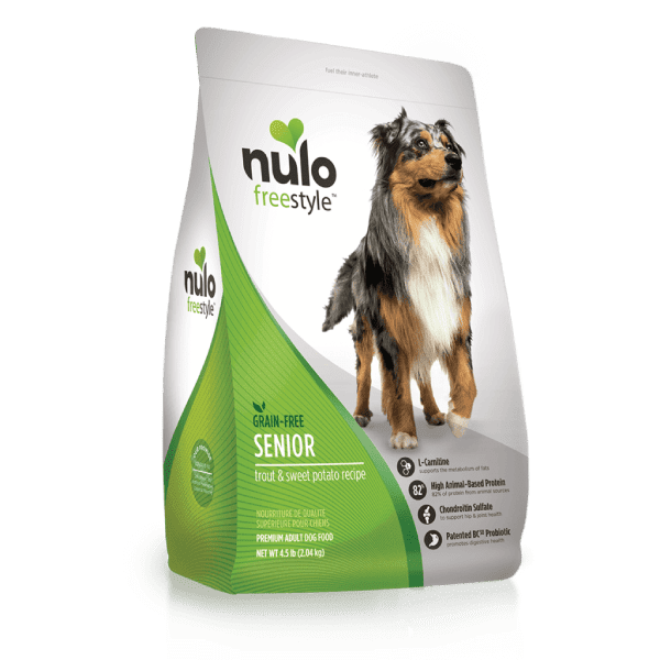 Nulo Freestyle 狗糧 無穀物高肉糧 鱒魚+甘薯 (老犬配方) 2kg / 11kg