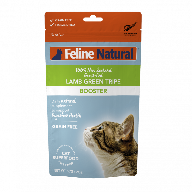 F9 FELINE NATURAL 營養補品 羊綠草胃 57g