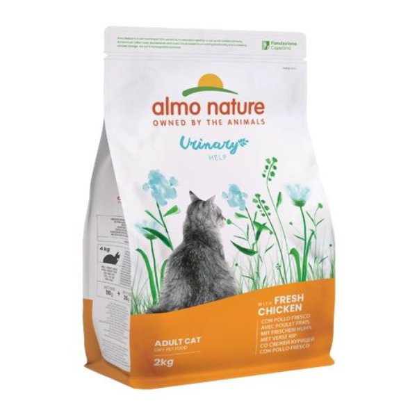 Almo Nature 貓糧 【尿道護理】 新鮮雞肉 (成貓配方) 2kg