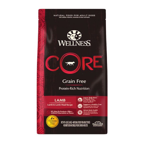 WELLNESS 《CORE》 狗糧 無穀物 羊肉 4 lb / 12 lb / 22 lb