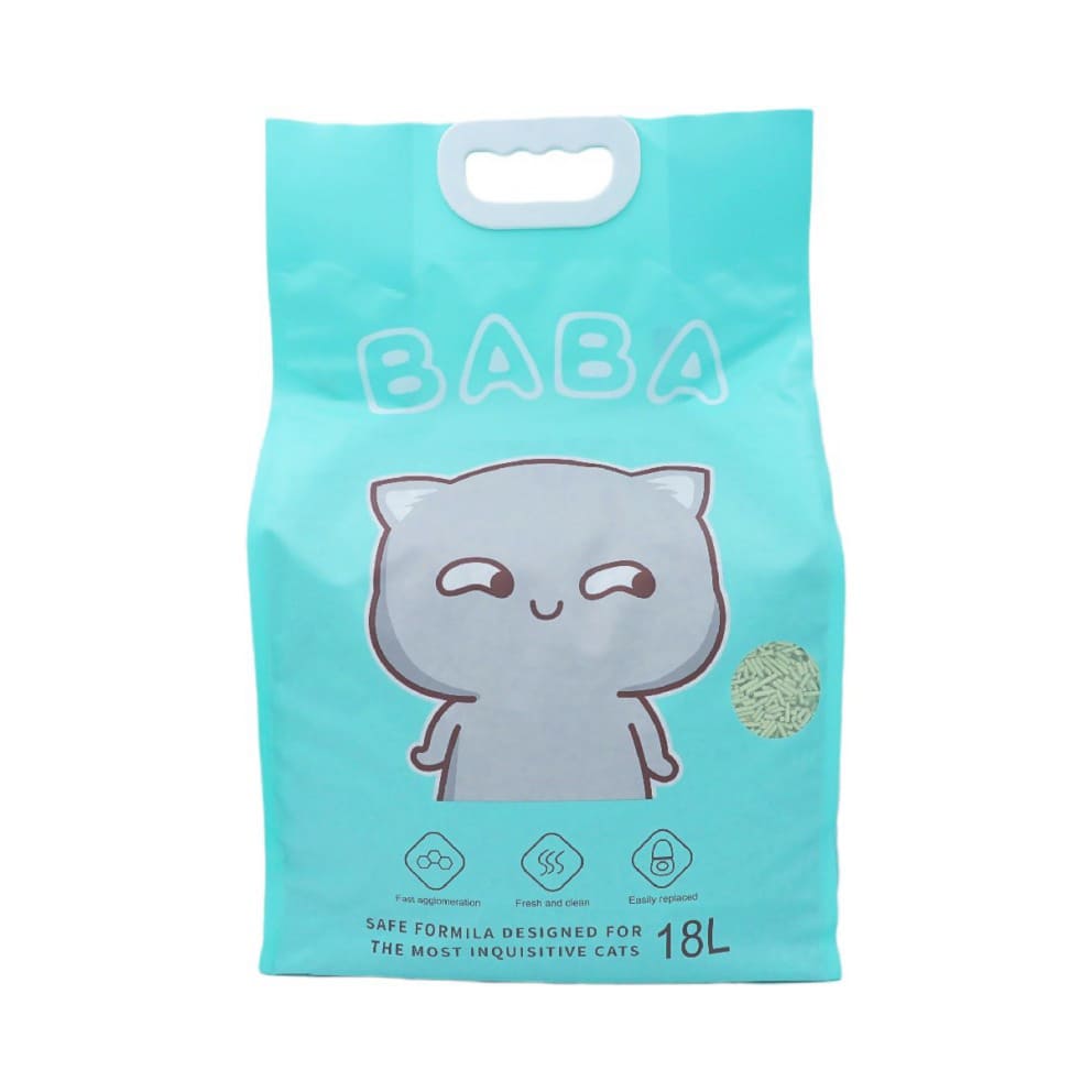 BABA 豆腐砂2.0mm (綠茶味) 18L (🥳大量購買優惠🎉)