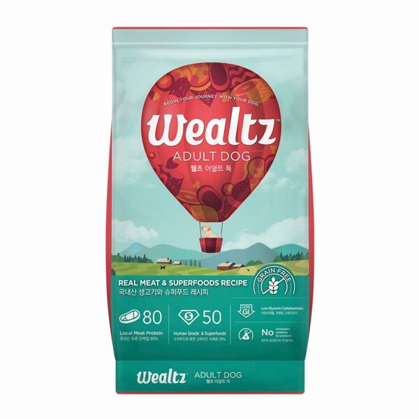 Wealtz 狗糧 《超級食物》 鮮雞肉 (成犬配方) 1.2kg / 6kg