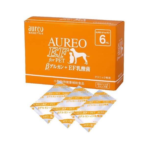 AUREO EF FOR PET 黃金黑酵母寵特寶健體速 6ml X 30包裝