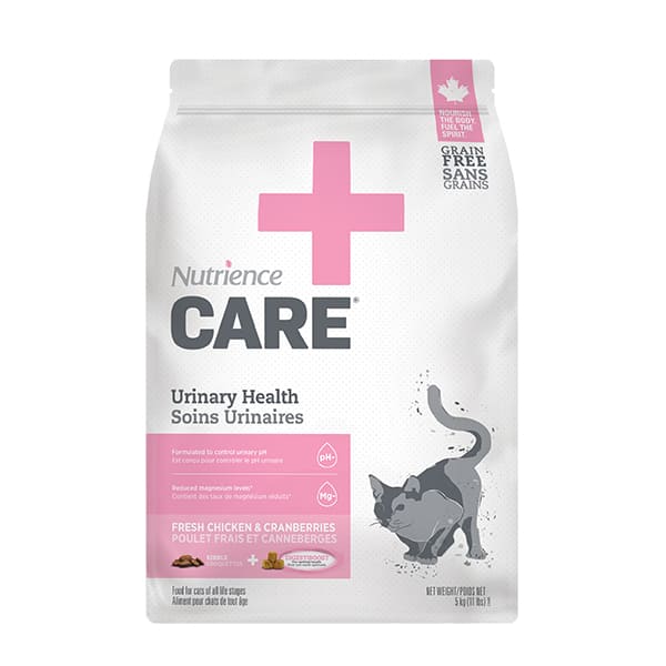 Nutrience 貓糧 《CARE》 【泌尿道改善】 5 lb (大量購買優惠 2件 @$324)