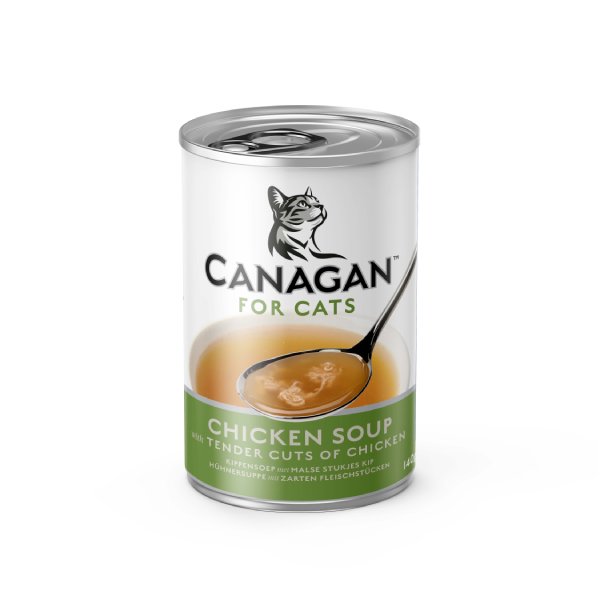 CANAGAN 原之選 貓咪補水湯 營養補水雞肉湯 (成貓及幼貓用) 140g