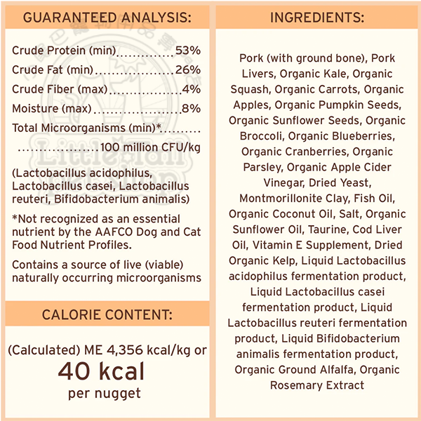Primal 貓用 急凍鮮肉磚 豚肉配方 3lb (大量購買優惠 4件 @$265.5)