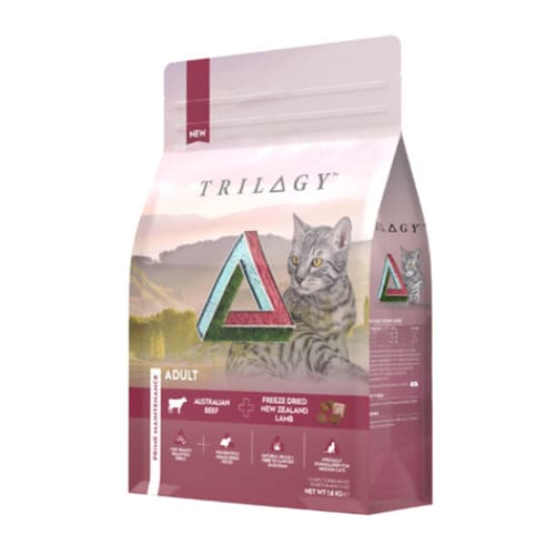 TRILOGY™奇境 貓糧 無穀物 澳洲牛肉+5%紐西蘭羊肺凍乾 (全貓配方) 1.8kg / 5kg