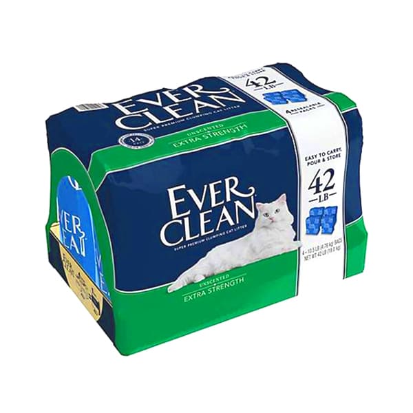 EVER CLEAN 強效低敏結塊貓砂 (無香味) 42LB