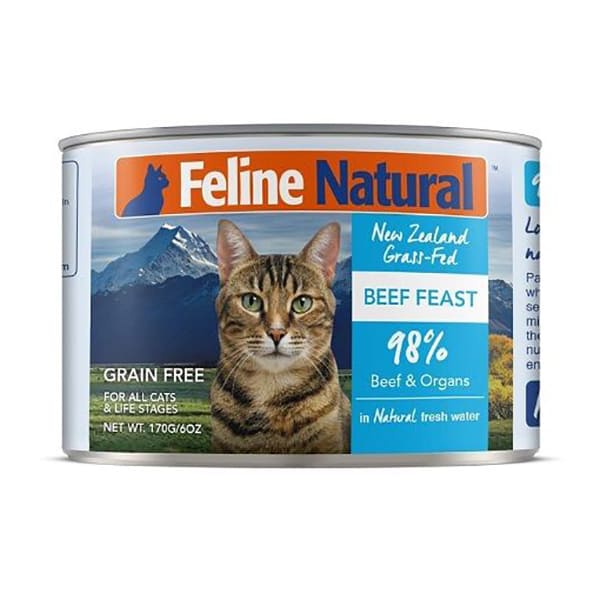 F9 FELINE NATURAL 主食貓罐頭 牛肉 170g