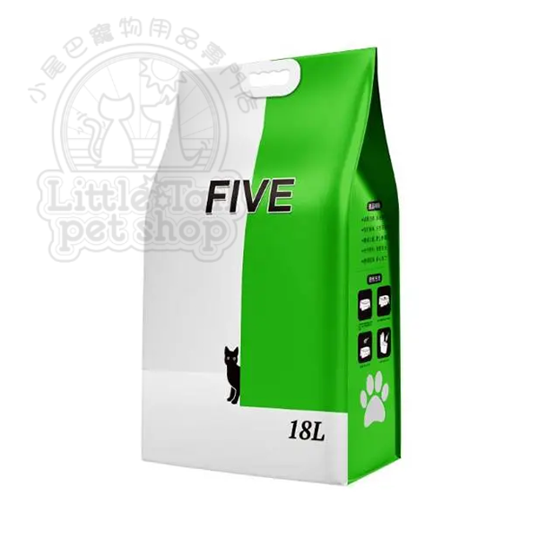 FIVE 豆腐砂3.0mm (綠茶味) 18L