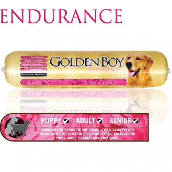 Butch 狗糧 《Golden Boy》 Endurance 牛肉+羊肉+雞肉+Omega-3+抗氧化物+葡萄糖胺 (鮮肉配方) 2.6kg