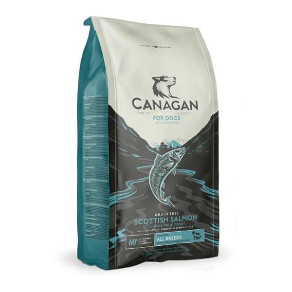 CANAGAN 原之選 狗糧 無穀物 蘇格蘭三文魚 (全犬配方) 2 kg / 6 kg / 12 kg