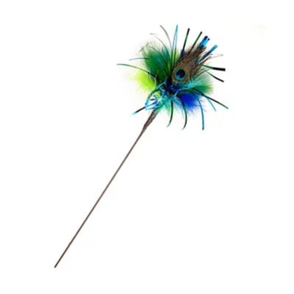 Go Cat 逗貓棒 Peacock Sparkler 18"