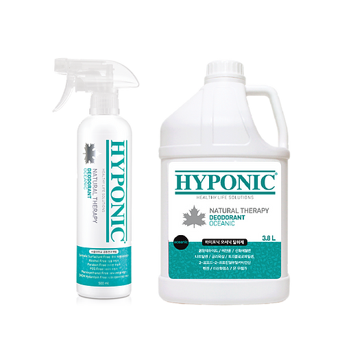 HYPONIC 極致低敏 甲殼素除臭 清香噴霧 (海洋氣息) 500ml / 3800ml