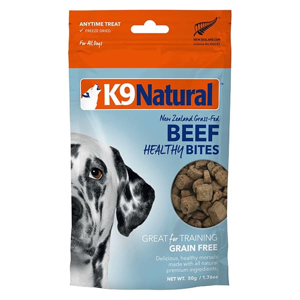 K9 NATURAL 狗小食 冷凍脫水健康 牛肉粒 50g