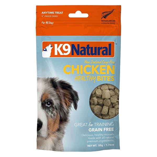 K9 NATURAL 狗小食 冷凍脫水健康 雞肉粒 50g