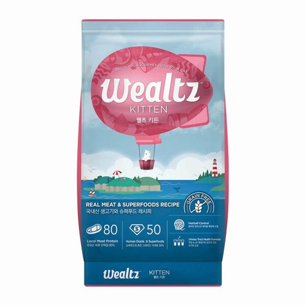 Wealtz 貓糧 《超級食物》 鮮雞肉 (幼貓配方) 1.2kg / 6kg