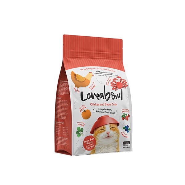 Loveabowl 貓糧 無穀物 雪蟹雞肉海陸配方 1kg / 4.08kg