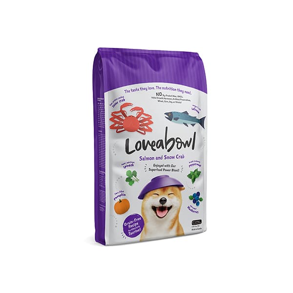 Loveabowl 狗糧 無穀物 雪蟹三文魚海鮮配方 1.4kg / 4.5kg / 10kg