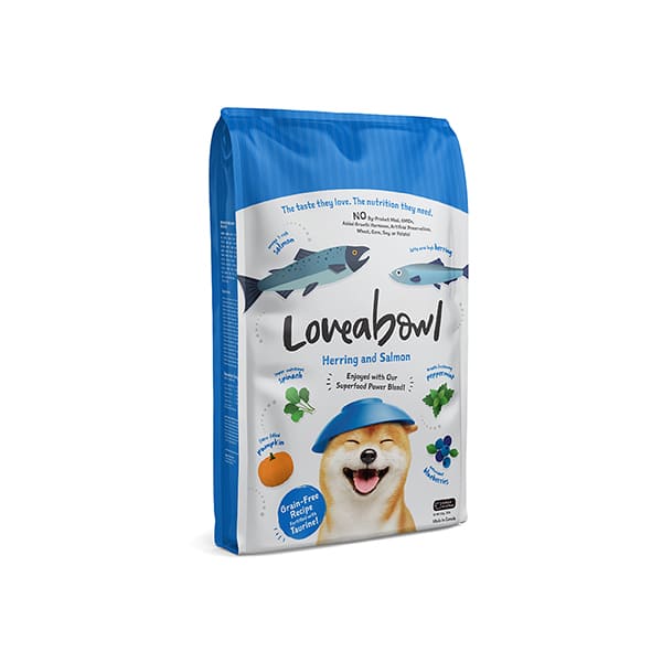 Loveabowl 狗糧 無穀物 希靈魚三文魚海洋配方  1.4kg / 4.5kg / 10kg