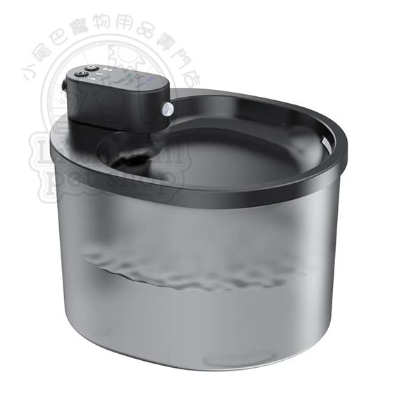 Miiibo 小白二代 充電式UV殺菌寵物飲水機 (白色/黑色)