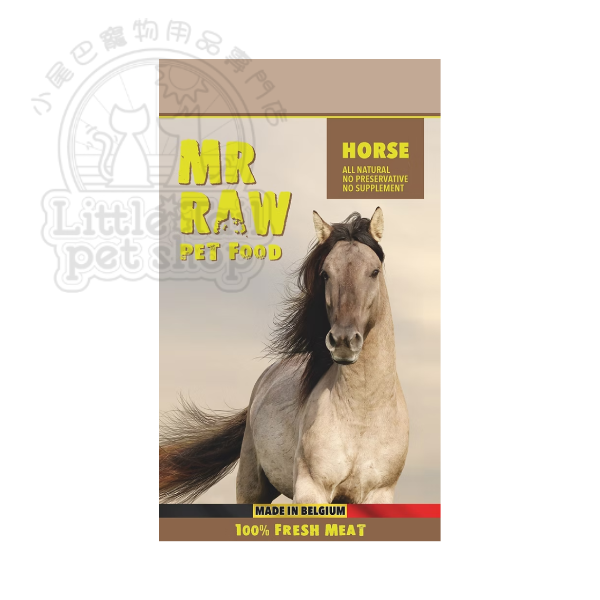 Mr Raw 急凍生肉糧 (馬肉配方) 1kg