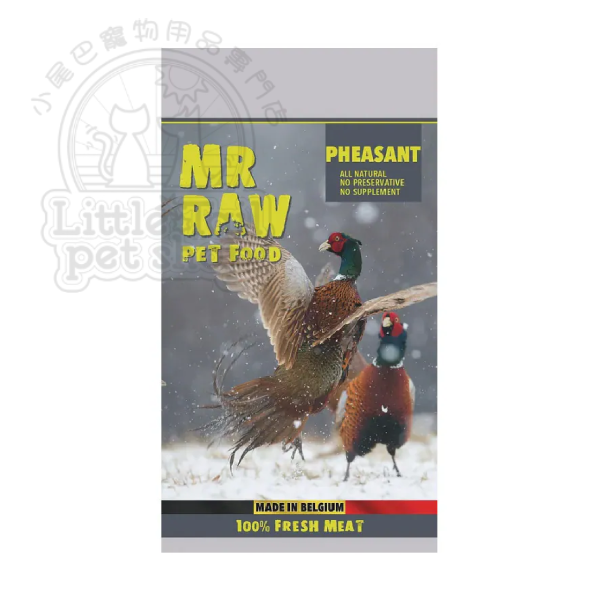 Mr Raw 急凍生肉糧 (野雞配方) 1kg
