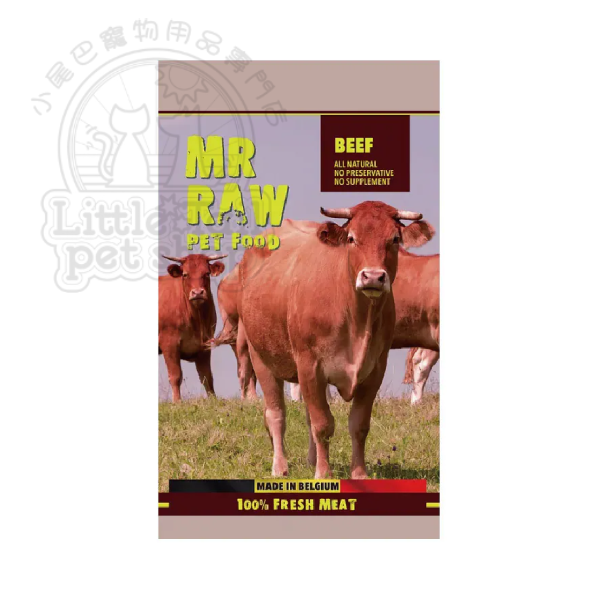 Mr Raw 急凍生肉糧 (牛肉配方) 1kg